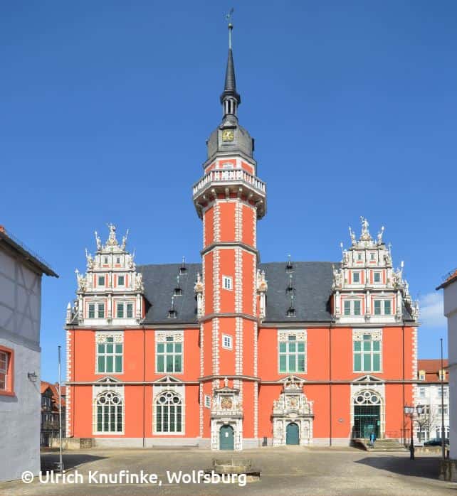 Das Juleum wurde zwischen 1592 und 1612 im Baustil der Weserrenaissance errichtet.