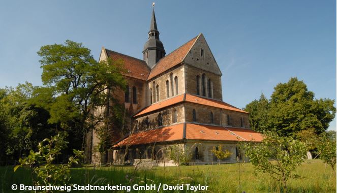 Die 1275 geweihte Klosterkirche in Riddagshausen 